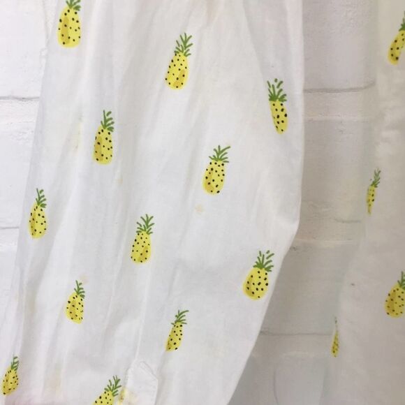 Merona Pineapple Button Up Shirt - Picture 6 of 7